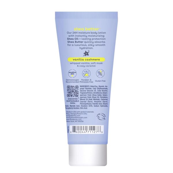 eos 24H Moisture Travel Body Lotion- Vanilla Cashmere, Travel Size Essential - Image 6