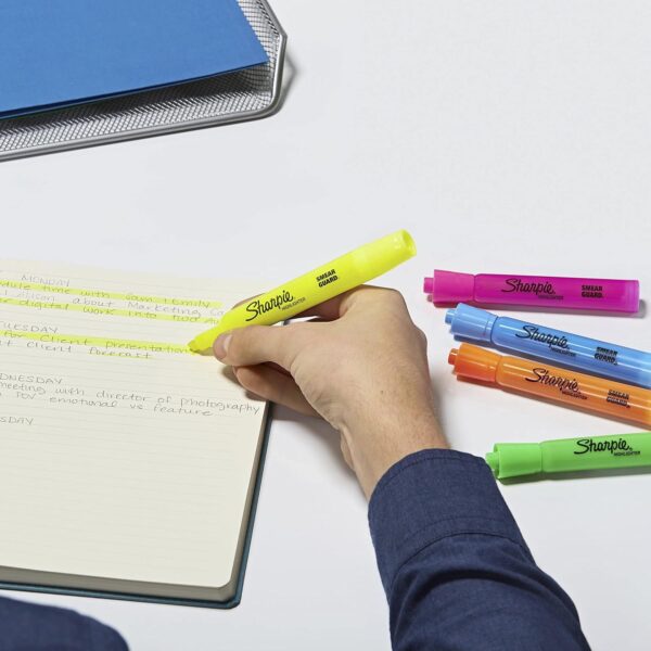 Sharpie Tank Highlighters, Fluorescent And Pastel Highlighters, Teacher And Office Supplies, School Supplies - Image 7