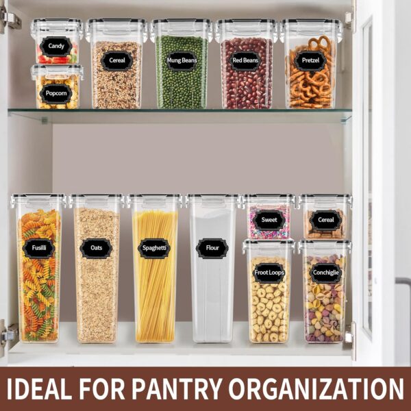 PRAKI Airtight Food Storage Containers Set with Lids - 24 PCS - Image 5