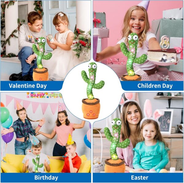 Dancing Talking Cactus Toy for Baby Toddler - Image 4
