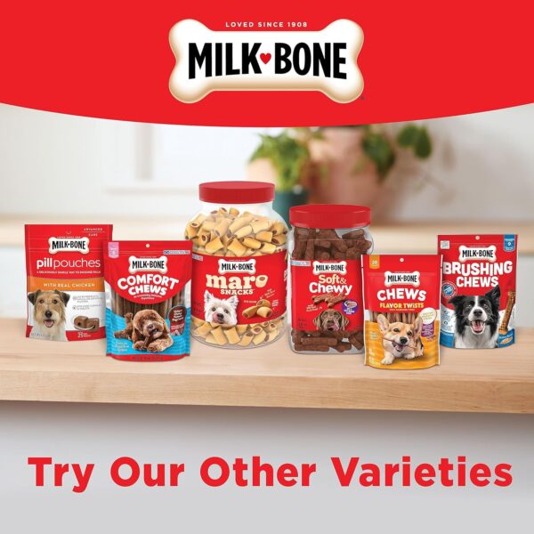 Milk-Bone Flavor Snacks Mini Dog Biscuits, Flavored Crunchy Dog Treats - Image 8