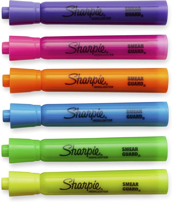 Sharpie Tank Highlighters, Fluorescent And Pastel Highlighters, Teacher And Office Supplies, School Supplies - Image 3