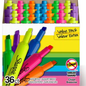 Sharpie Tank Highlighters, Fluorescent And Pastel Highlighters, Teacher And Office Supplies, School Supplies