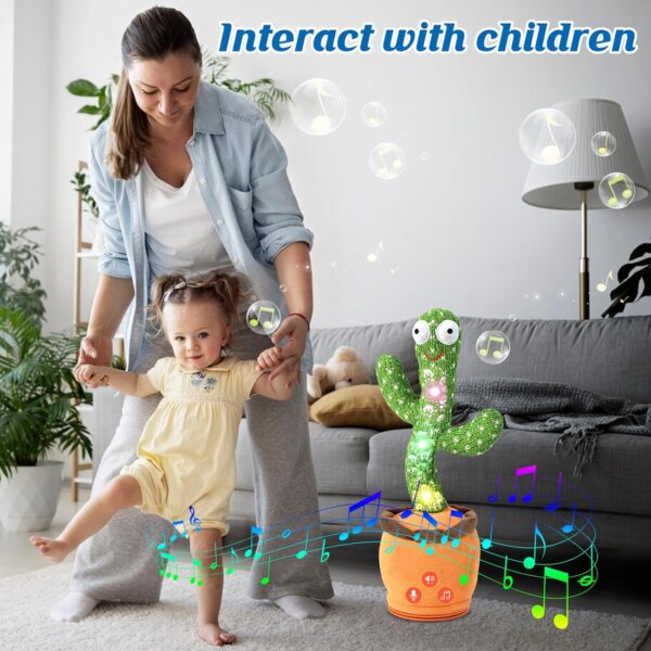 Dancing Talking Cactus Toy for Baby Toddler - Image 3