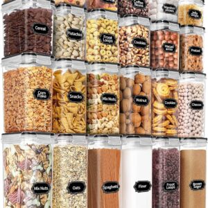 PRAKI Airtight Food Storage Containers Set with Lids - 24 PCS